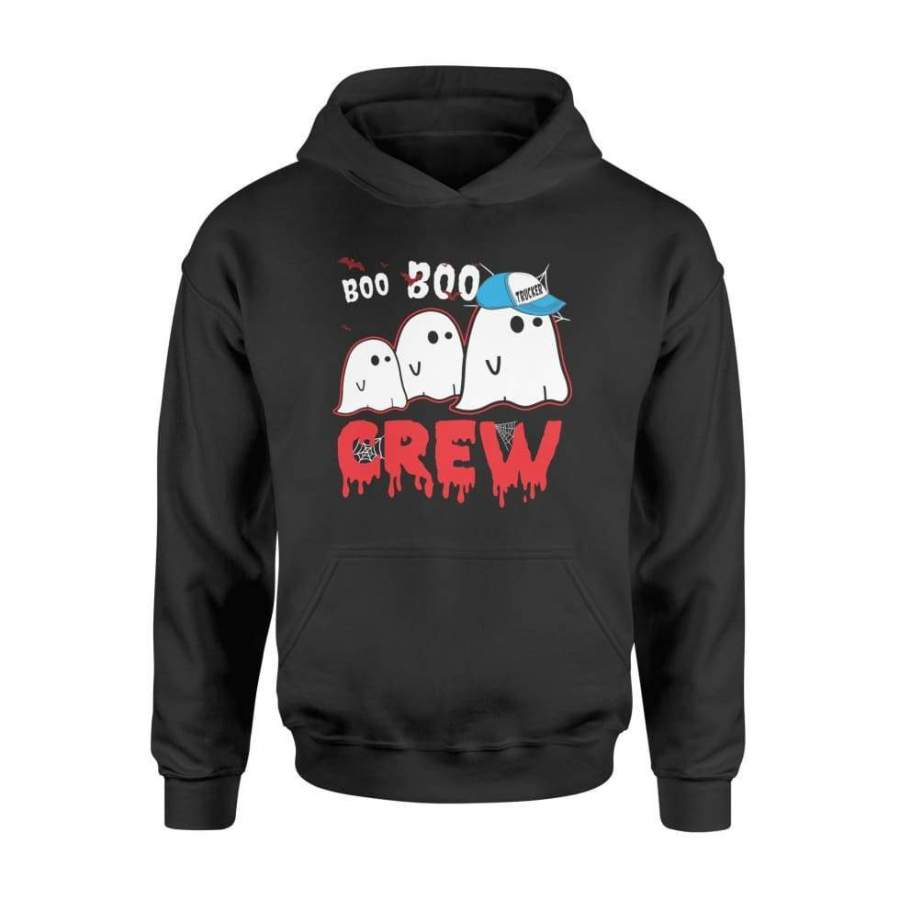 Boo Boo Ghost Crew Trucker Halloween Costume Gift Shirt – Standard Hoodie