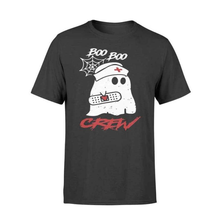 Boo Boo Crew Nurse Ghost Halloween Costume Gift – Standard T-shirt