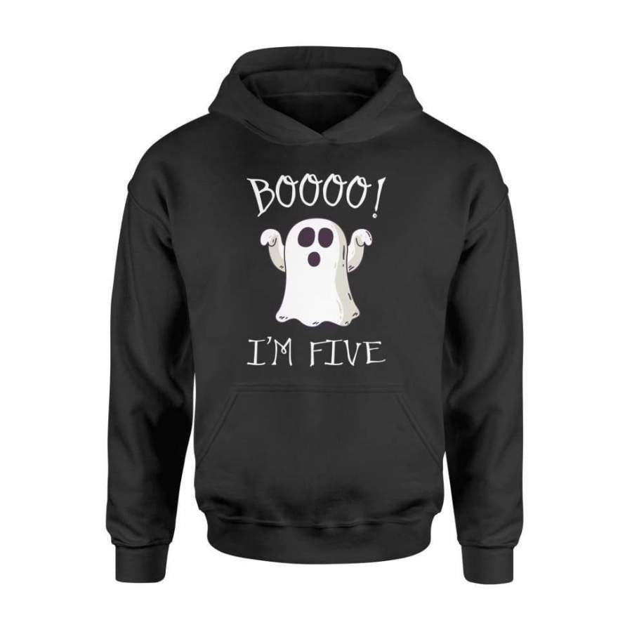 Boo I’m Five Halloween Costume – Standard Hoodie