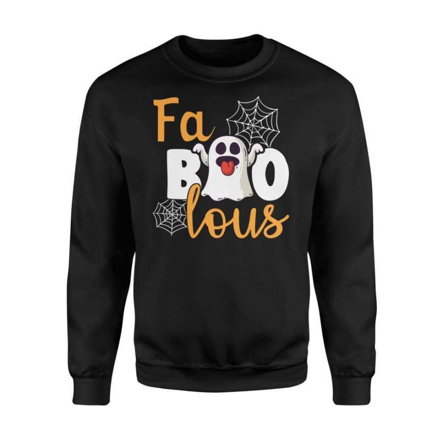 Faboolous Ghost Halloween Costume – Standard Fleece Sweatshirt