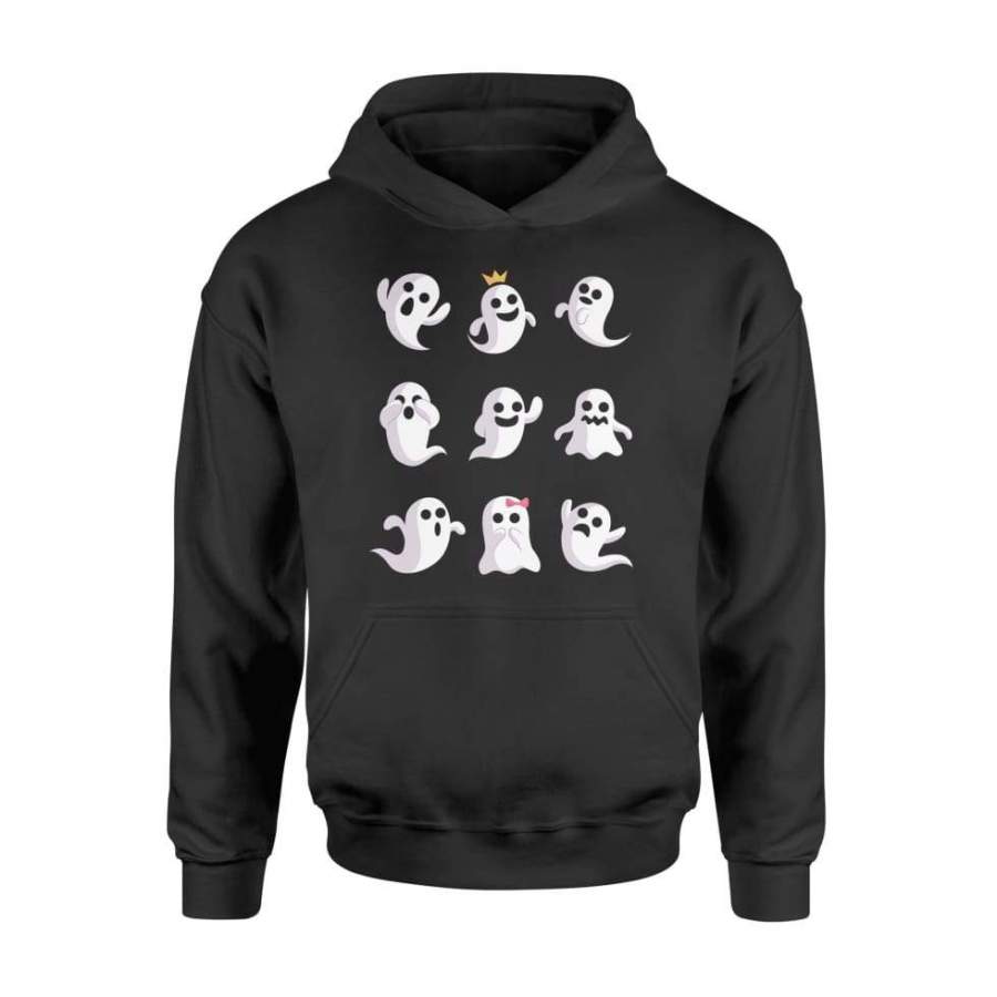 Ghost Emoji Halloween Costume – Standard Hoodie