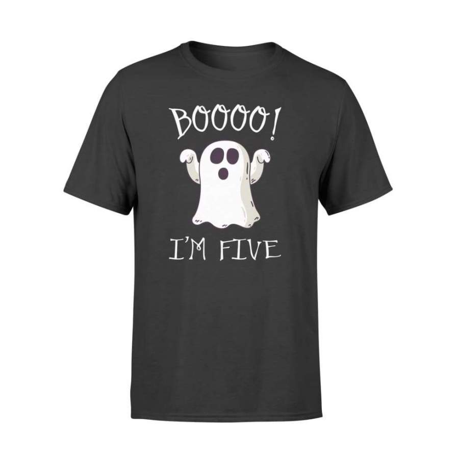 Boo I’m Five Halloween Costume – Standard T-shirt