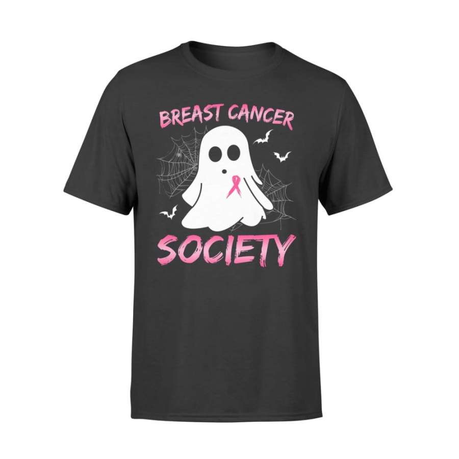 Boo Ghost Pink Ribbon Breast Cancer Society – Standard T-shirt