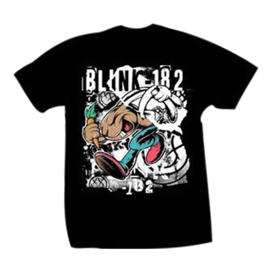 Blink-182 Subway Men’s T-shirt Fashion Funny Printing Short Sleeve Tee