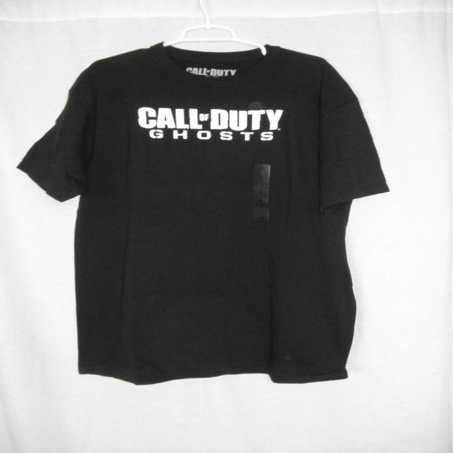 Call of Duty Ghosts Men’s T-shirt Mens Fashion Casual T-shirt Round Neck Short Sleeves T Shirt Cool Tops Clothing