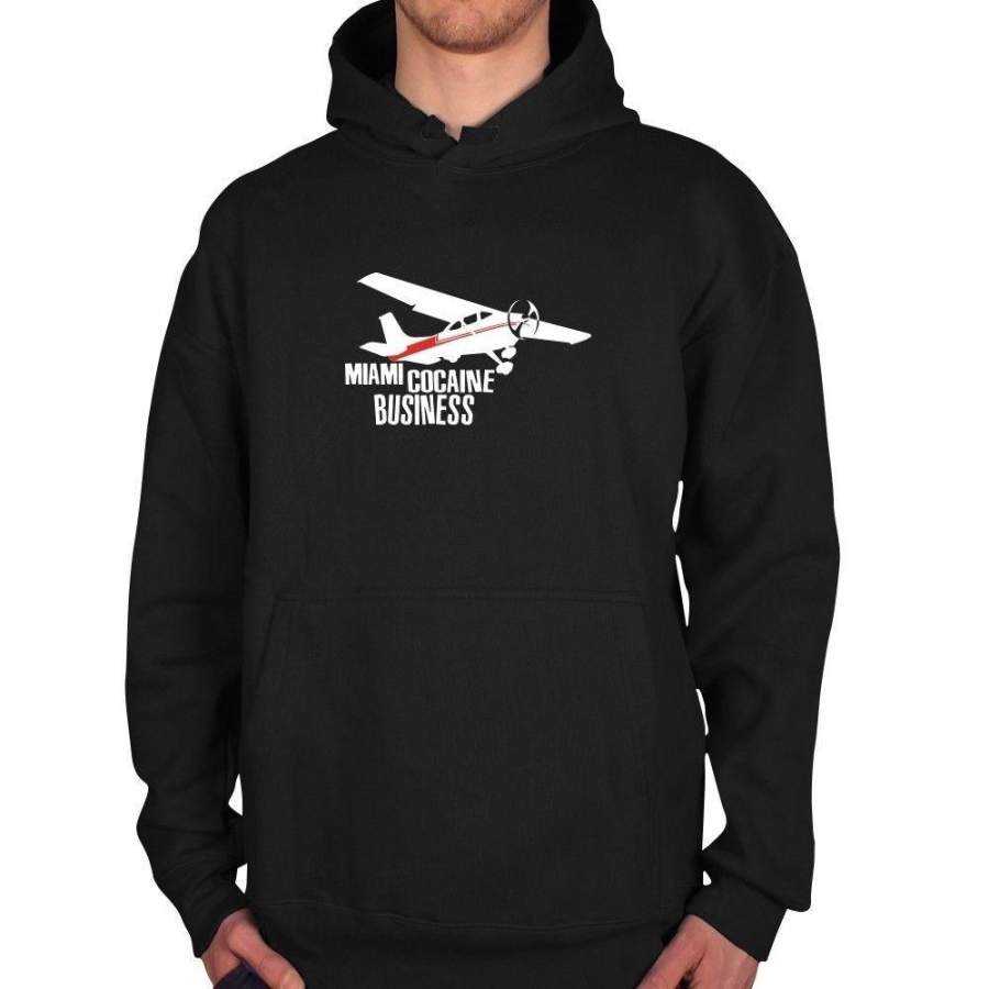 High Quality Miami Cocaine Business Hoodie Plan Cessna Cocaine Sweatshirt Size S-3xl