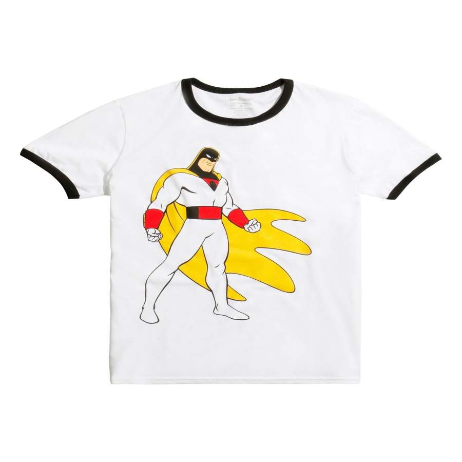 Fashion Men’s T-Shirt Printed SPACE GHOST RINGER T-SHIRT Men Cotton Tshirt Casual Shirt