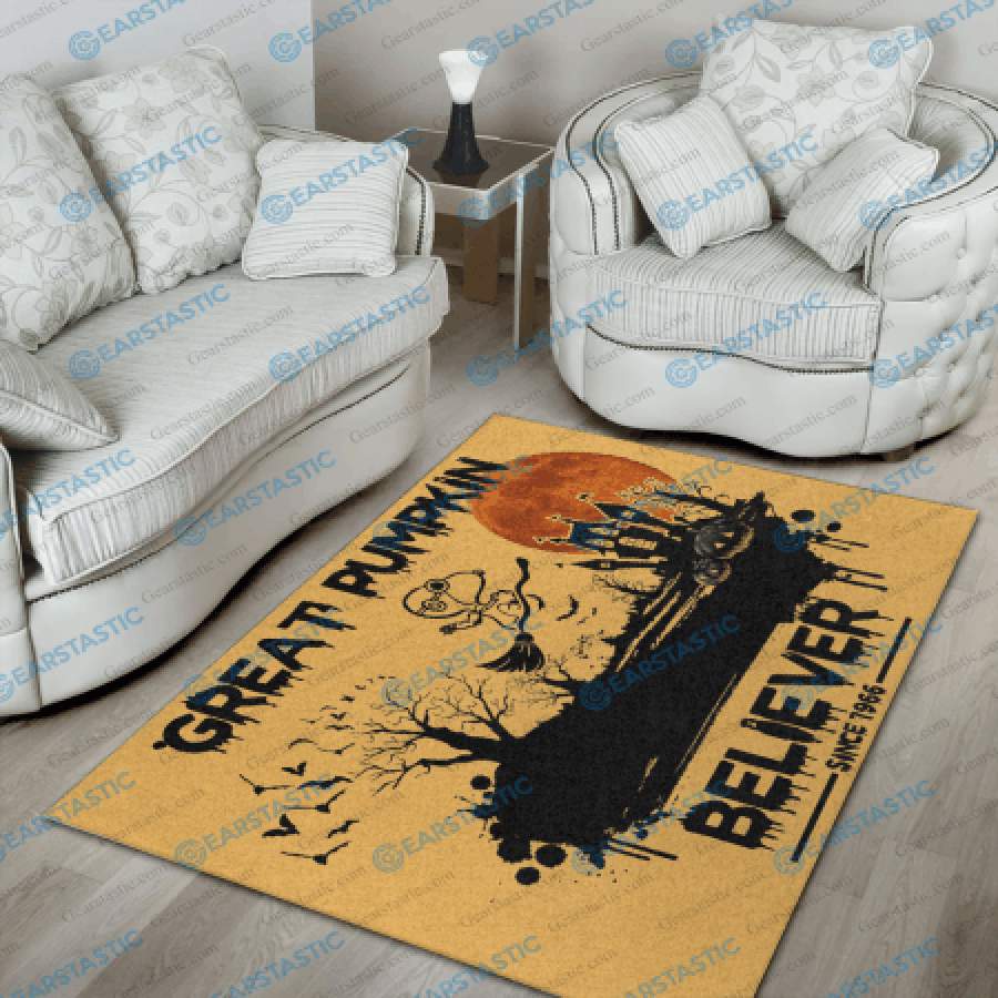 Great Pumpkin Snoopy Area Rugs Living Room Carpet Christmas Gift Floor Decor RCDD81F34219