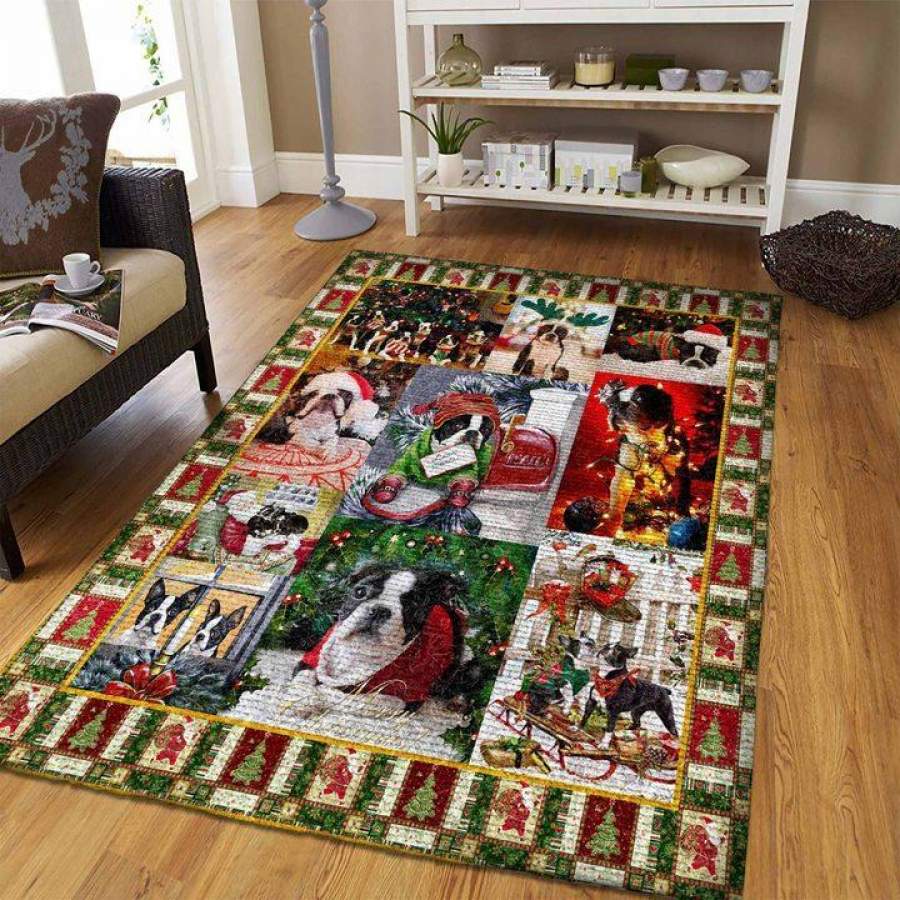 Boston Terrier Rug RCDD81F26515