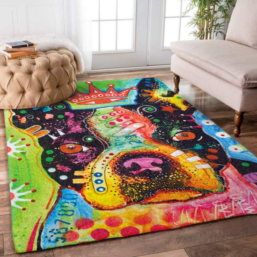 Boston Terrier Rug RCDD81F17518