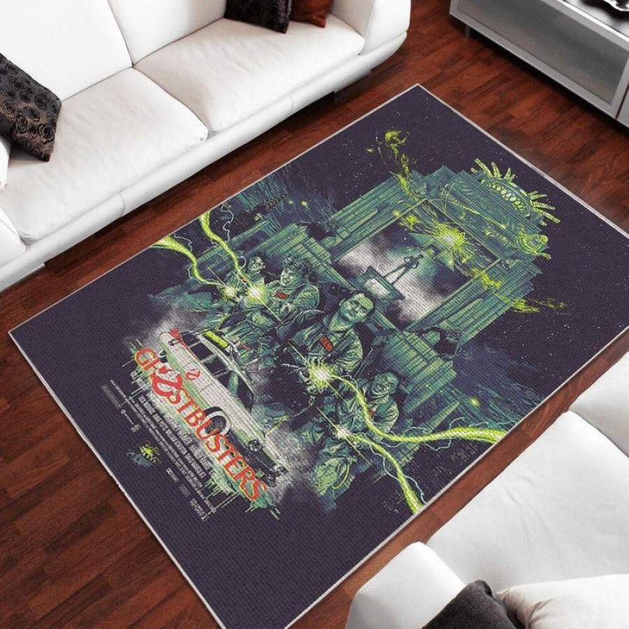 Ghostbusters Rug Mat All Over Print