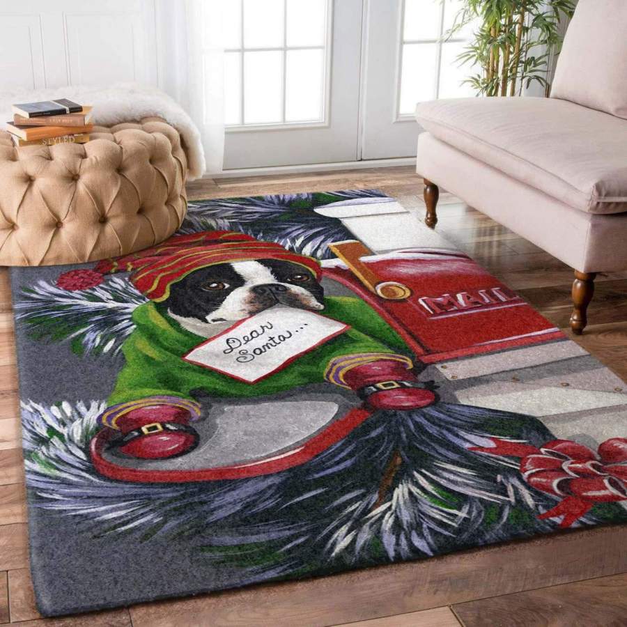 Boston Terrier Rug RCDD81F39962