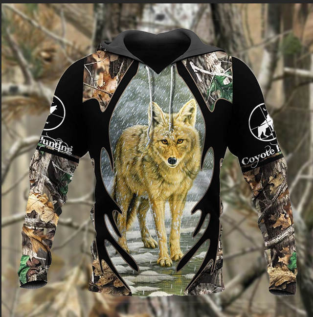 Coyote Hunting 3D All Over Print | Unisex | Adult | Ht8269