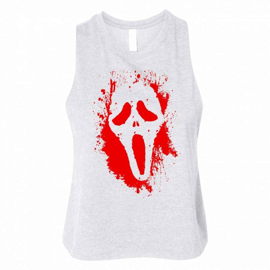 Ghostface Woman Crop Tanktop