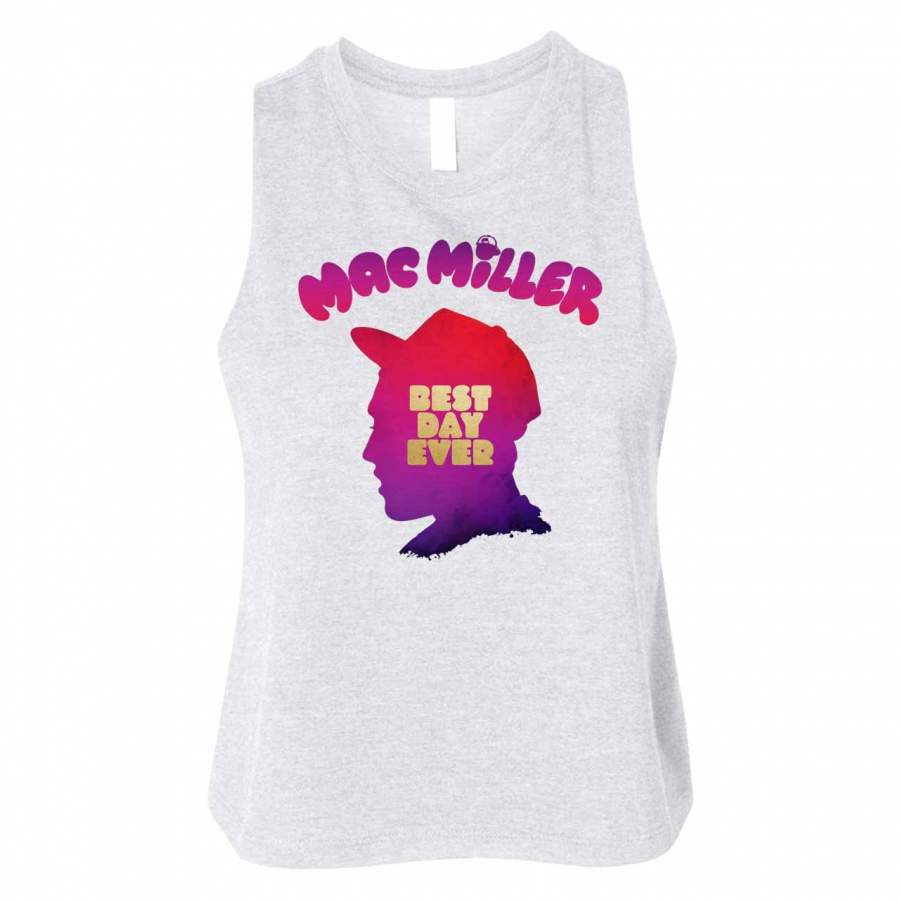 Best Day Ever Mac Miller Woman Crop Tanktop