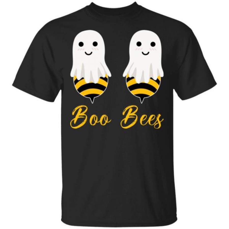 Funny Halloween Boo Bees Ghost Couples Costume Shirts