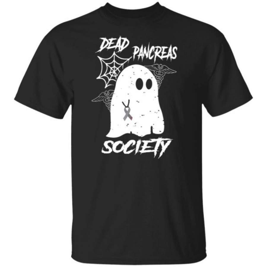 Halloween Ghost Dead Pancreas Society Awareness Shirts