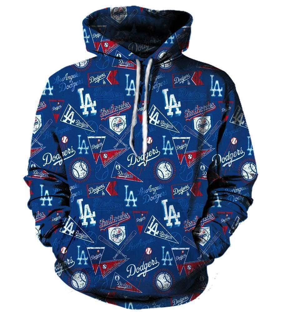 Funny Los Angeles Dodgers Hoodies – Pullover Blue Hoodie