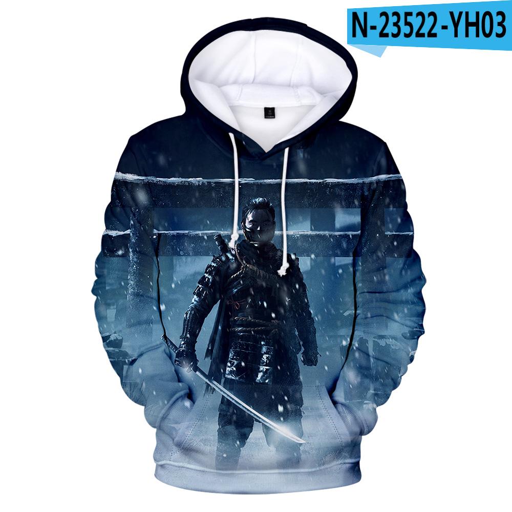 Game Ghost of Tsushima Hoodie Sweatshirts