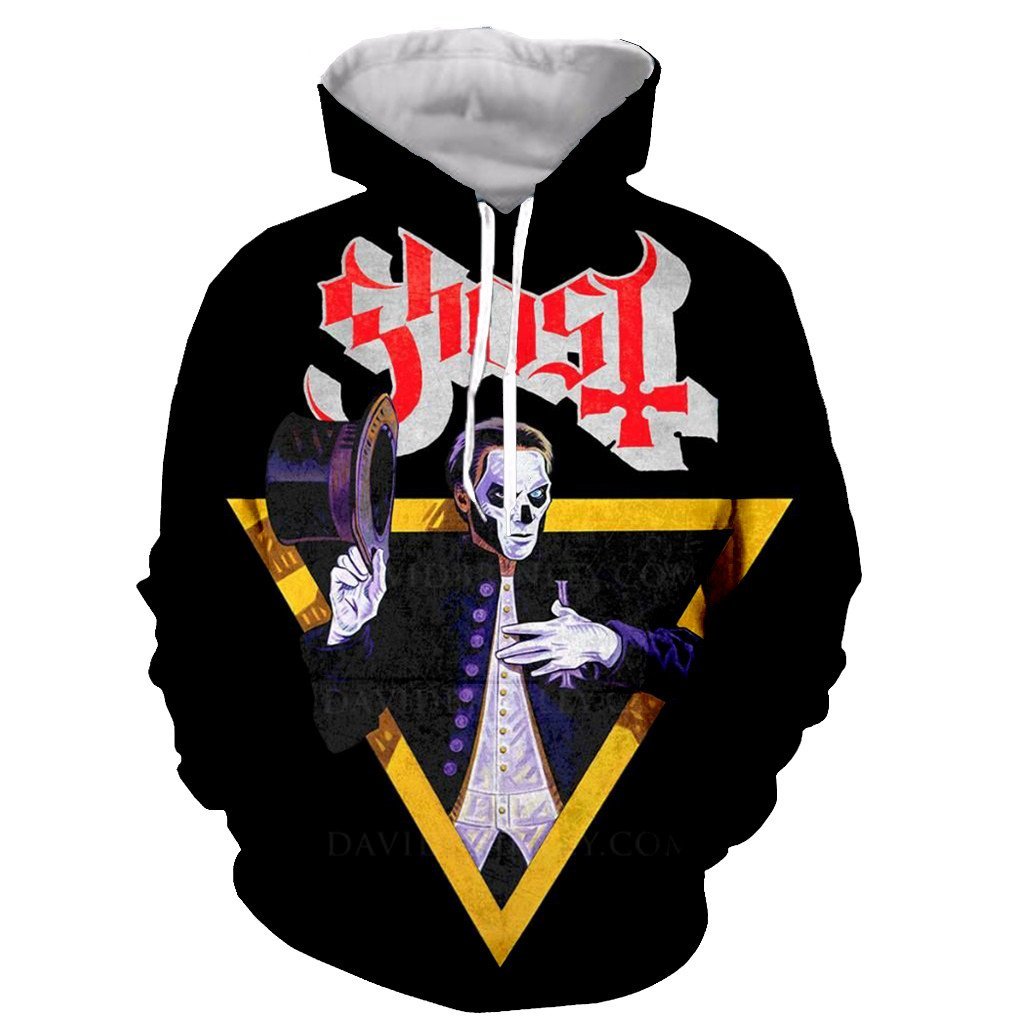 Ghost Band 3D Printed Long Sleeves Sweatshirts Pullovers