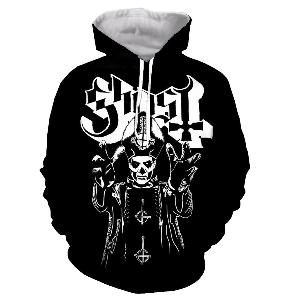 Ghost Band Pullovers – Fashion 3D Printed Long Sleeves Hoodies Sweatshirt