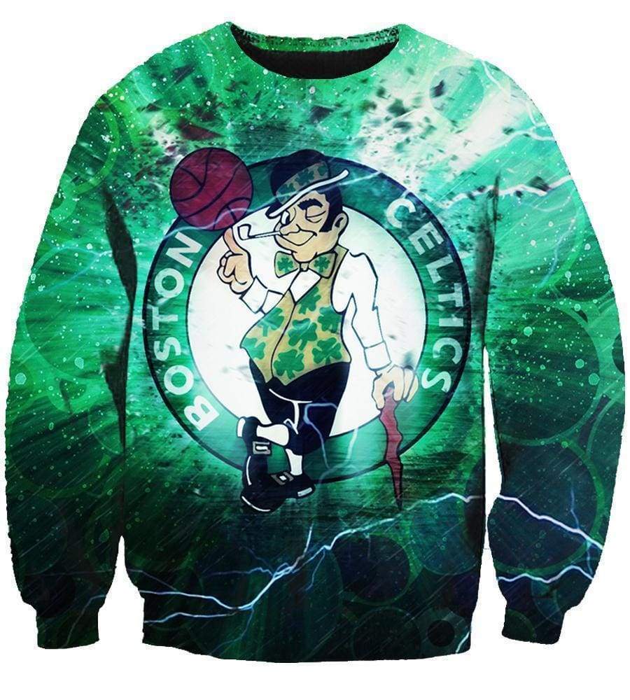 Basketball Boston Celtics Sweatshirts – Basketball Green Sweatshirt