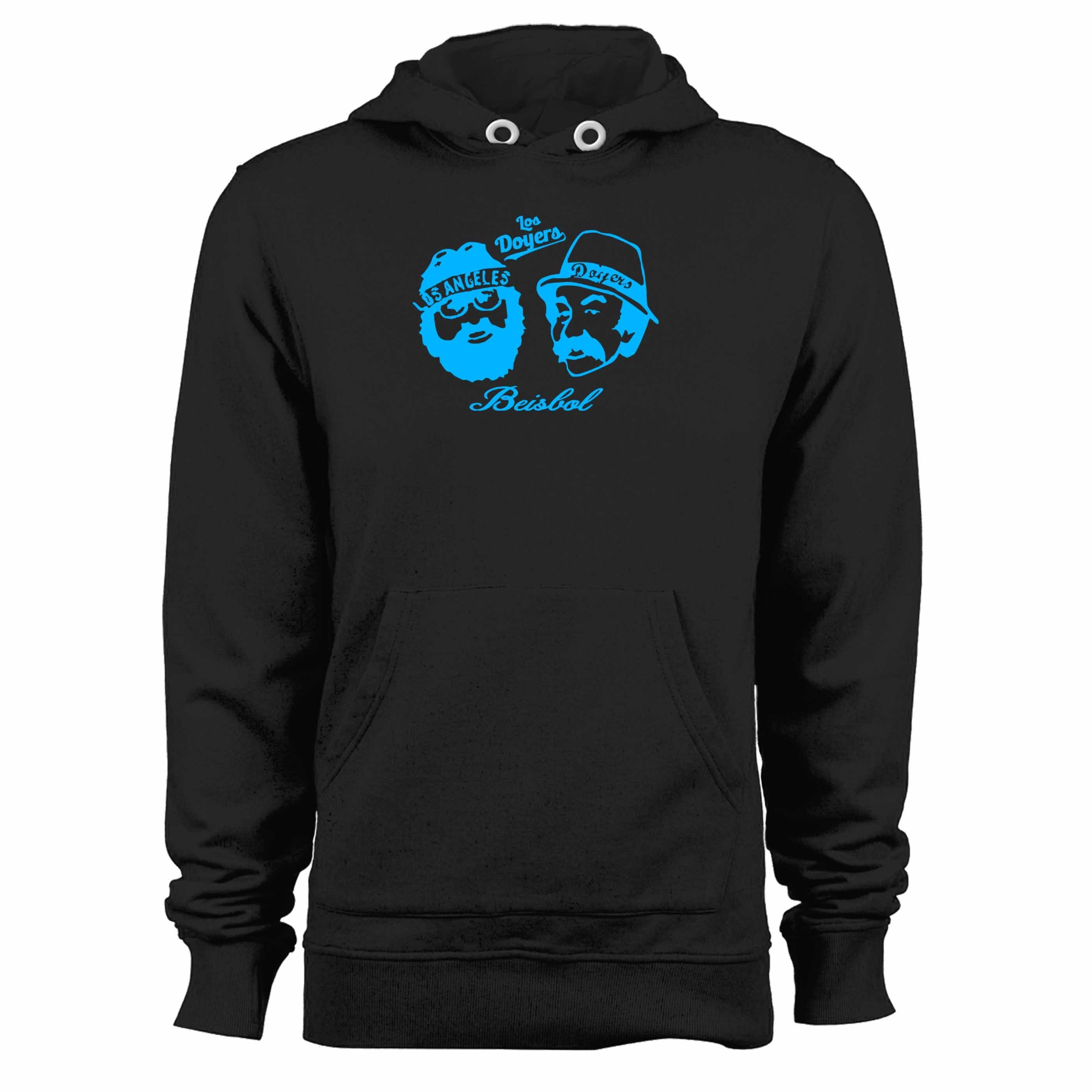 Cheech And Chong Los Angeles Doyers Blue Beisbol Unisex Hoodie