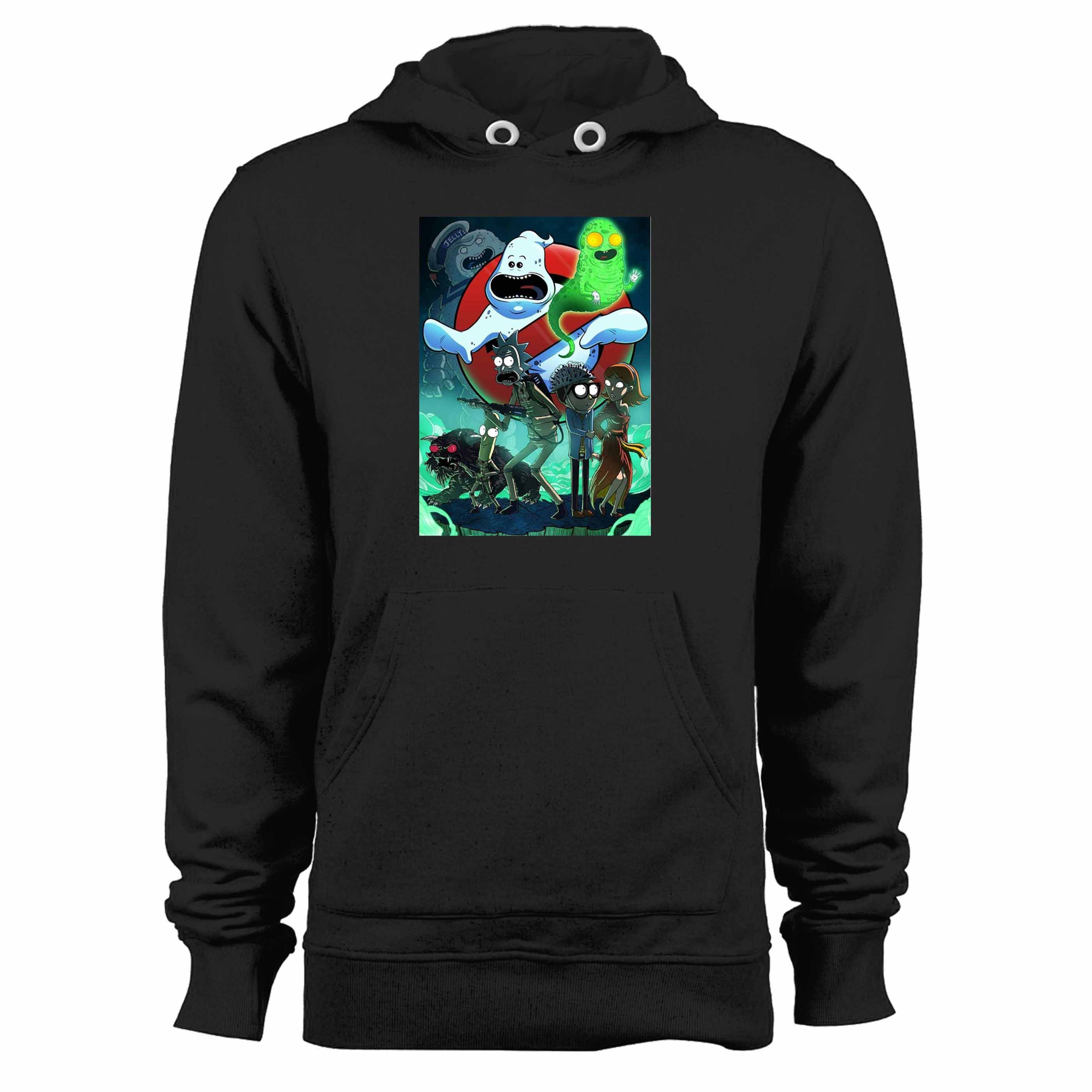 Ghostbuster Rick And Morty Unisex Hoodie