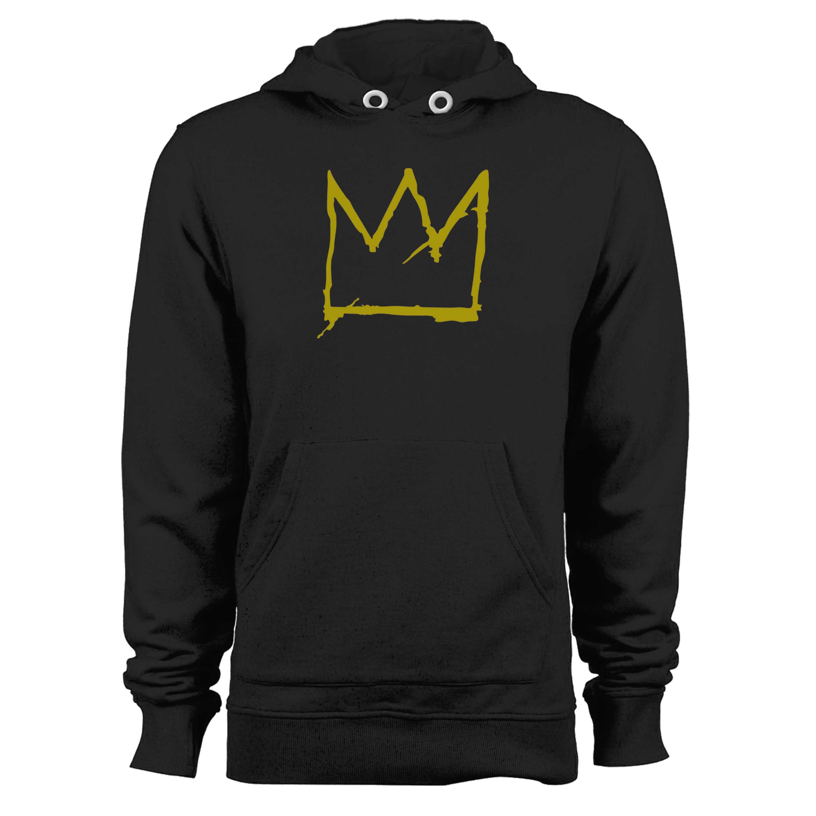 Basquiat Crown Jean Michel Basquiat Andy Warhol New York Tumblr Jay Z Kanye West Unisex Hoodie