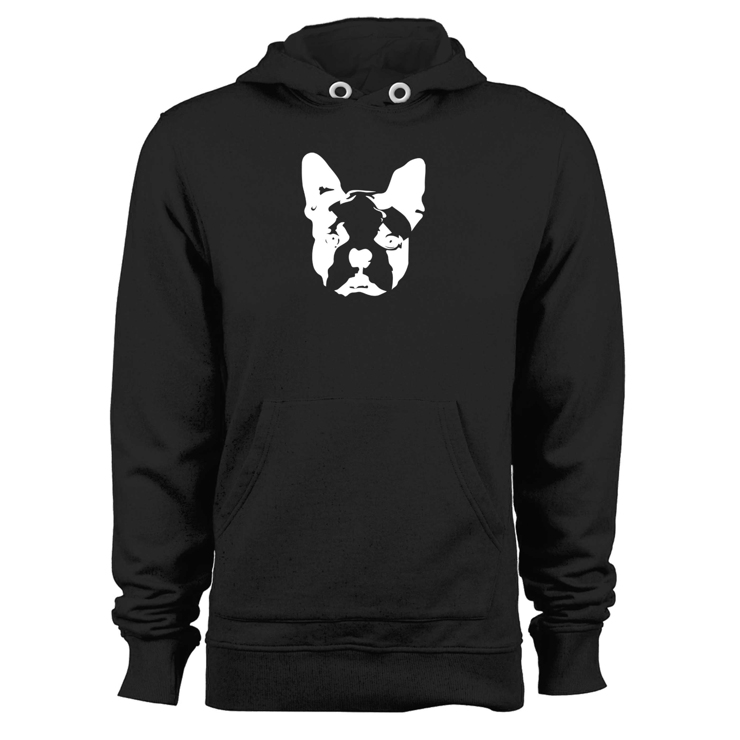 Boston Terrier Vintage Tri Blend Unisex Hoodie