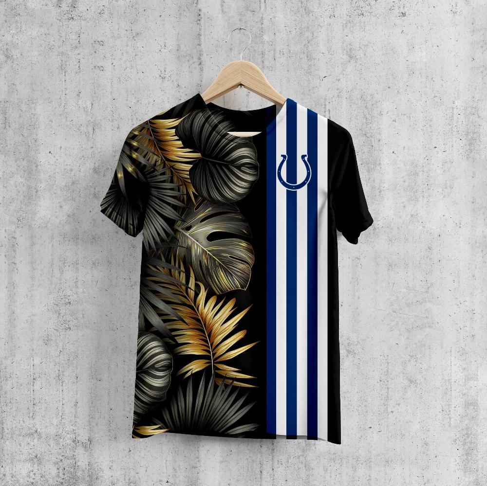 Indianapolis Colts Summer Stripe T-Shirt