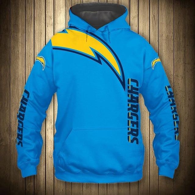 Los Angeles Chargers Flag Hoodie