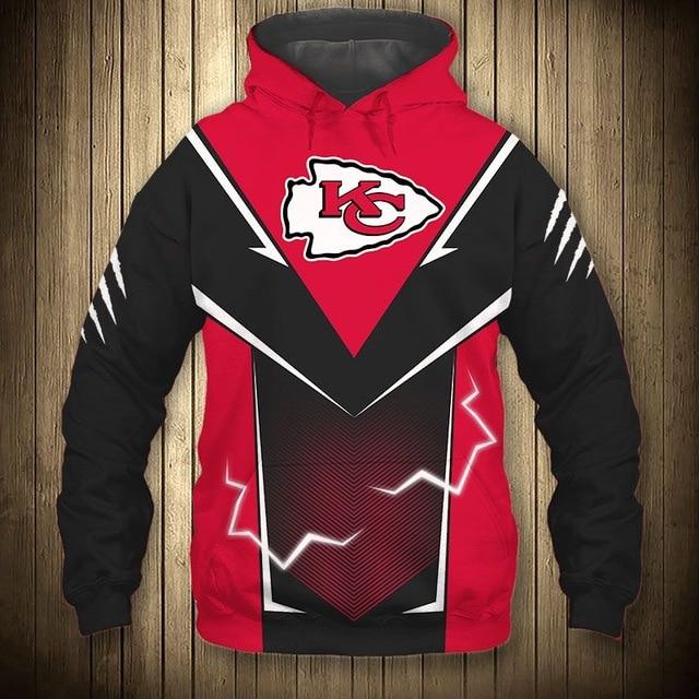 Kansas City Chiefs Flame Hoodie