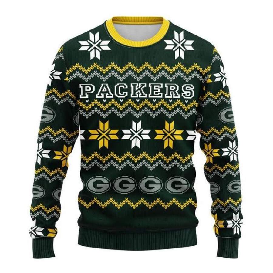 Green Bay Packers Christmas Sweatshirt