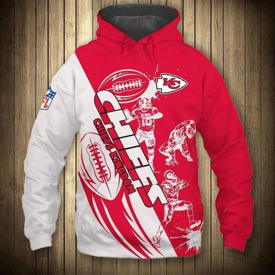 Kansas City Chiefs Casual 3D Hoodie