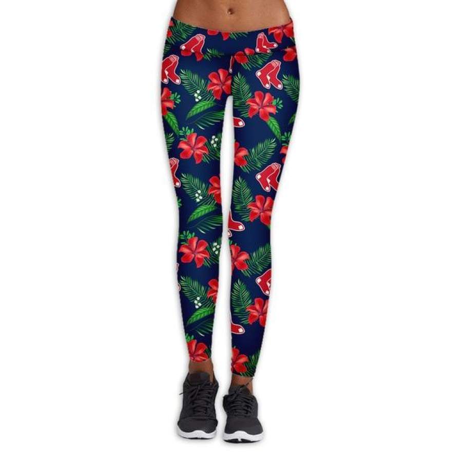 Boston Red Sox Print Leggings