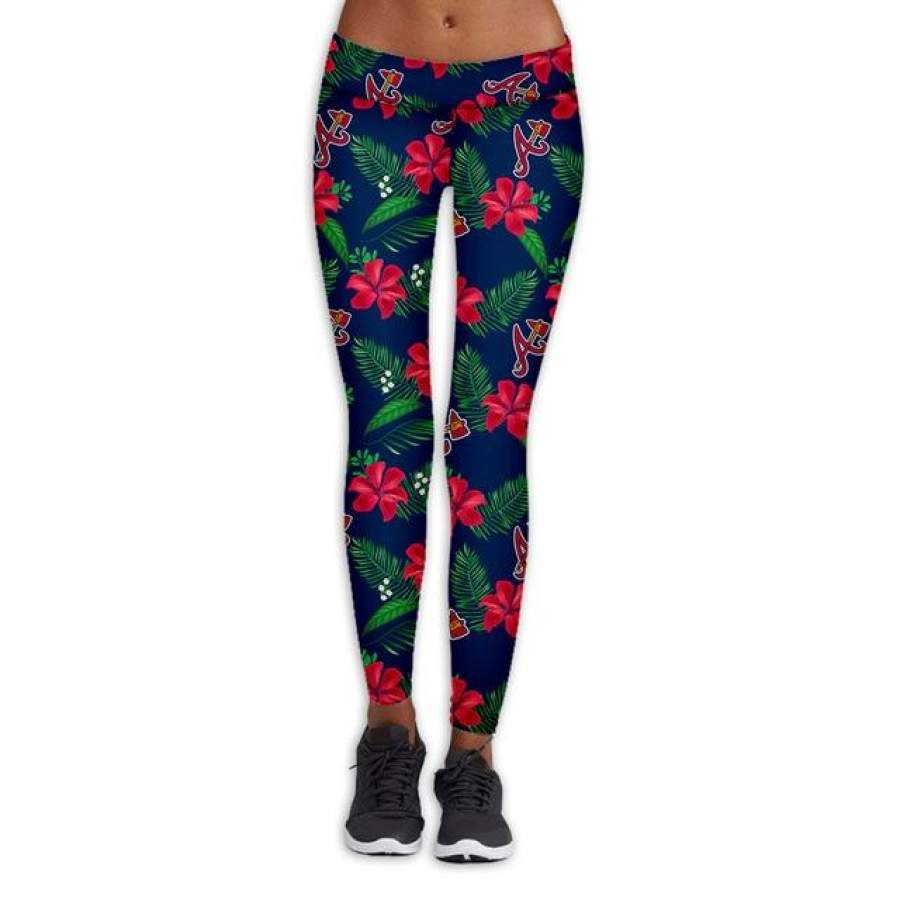 Atlanta Braves Print Leggings