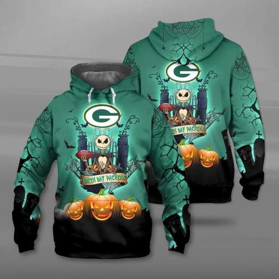 Green Bay Packers Halloween Hoodie