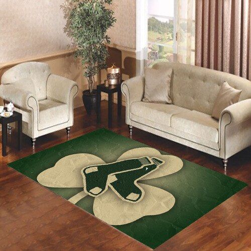 Boston Red Sox Green Living Room Carpet Rugs Area Rug For Living Room Bedroom Rug Home Decor