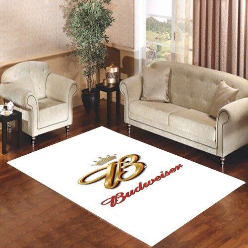 Budweiser Logo Living Room Carpet Rugs Area Rug For Living Room Bedroom Rug Home Decor