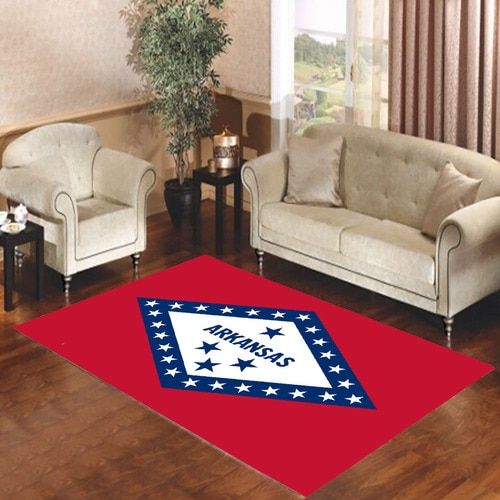 Arkansas Flag 2 Living Room Carpet Rugs Area Rug For Living Room Bedroom Rug Home Decor