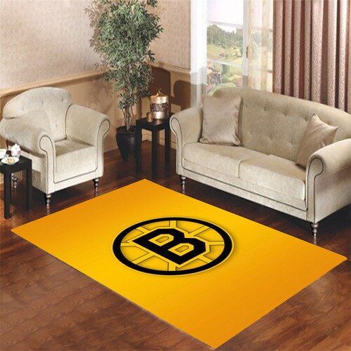 Boston Bruins Living Room Carpet Rugs Area Rug For Living Room Bedroom Rug Home Decor