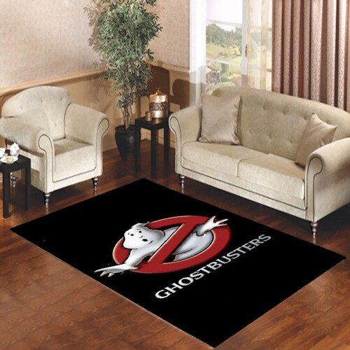 Ghostbusters Logo Living Room Carpet Rugs Area Rug For Living Room Bedroom Rug Home Decor