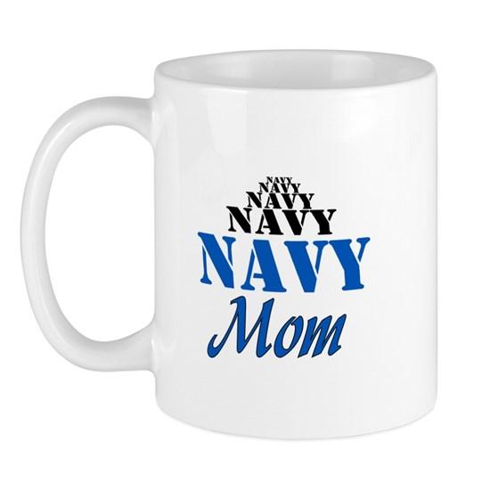 Father’s Day Gift – Navy five Mom Mug