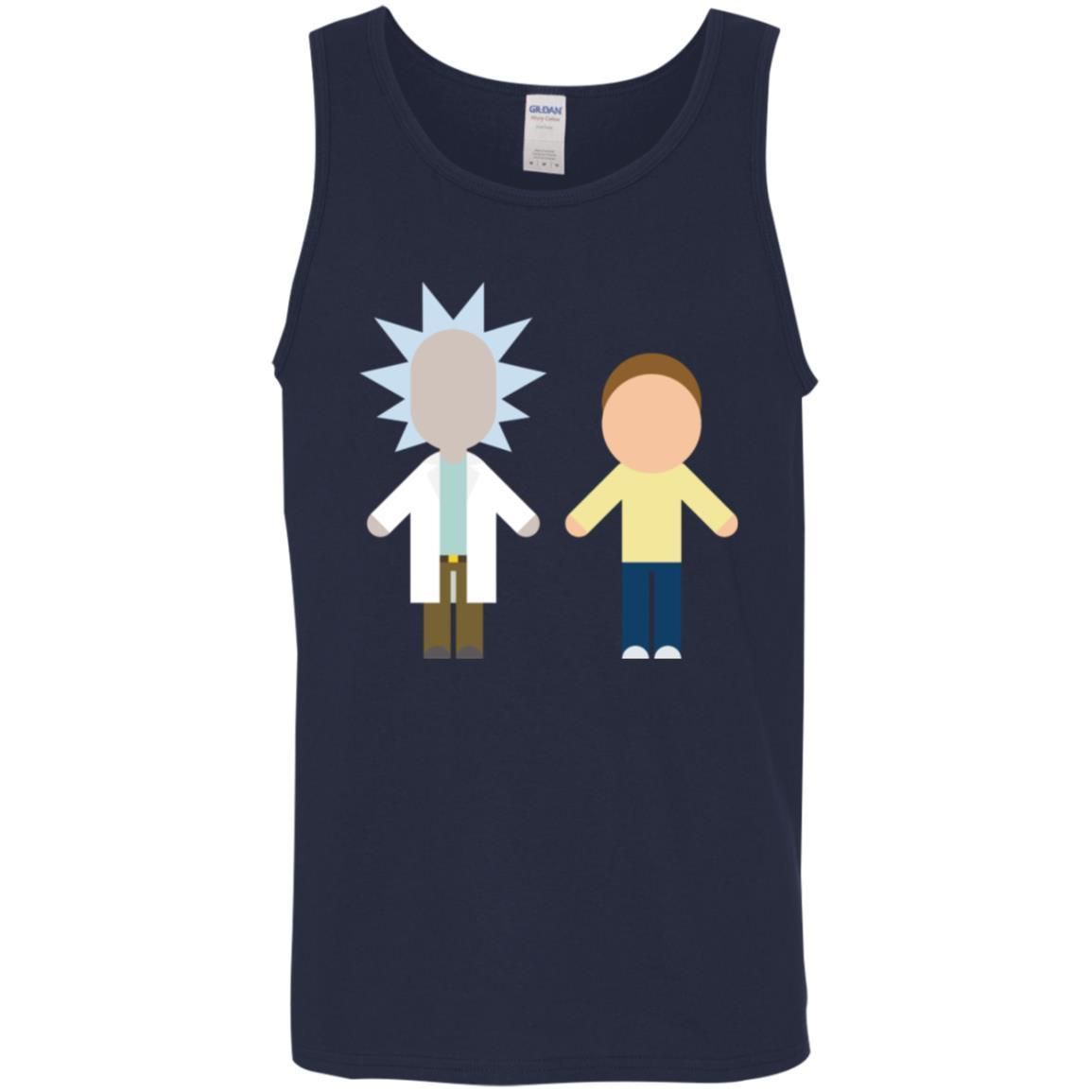 Rick And Morty Chibi Style Men Tank Top