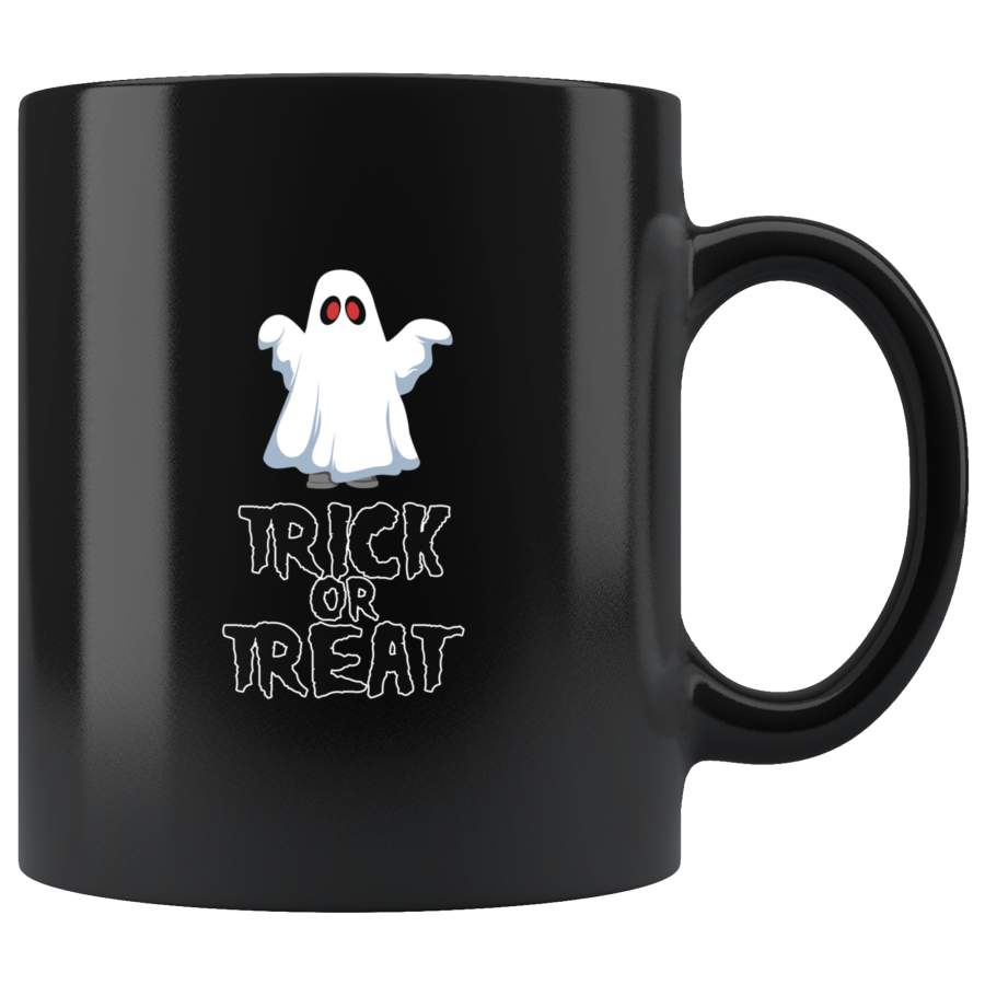 Halloween Trick or Treat Ghost Costume Mug