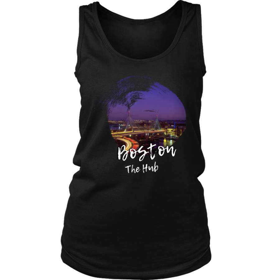 Boston The Hub Skyline Love Country Women’s Tank