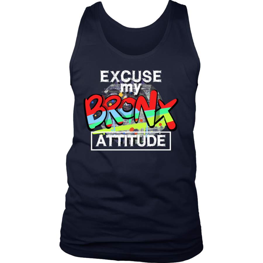 Excuse my Bronx,New York Attitude Funny American U.S Tank