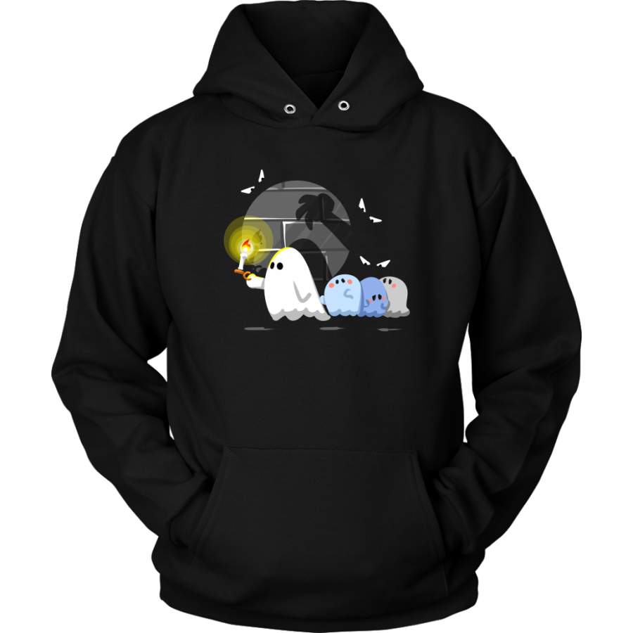 Halloween Night Scared Ghosts Halloween Hoodie