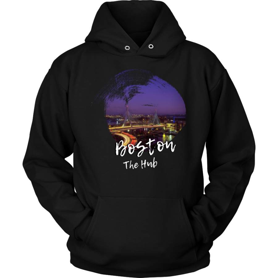 Boston The Hub Skyline Love Country Hoodie